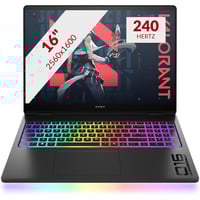 HP OMEN MAX 16-ah0030nd (B8GK6EA) 16"  gaming laptop Zwart | Ultra 9 275HX | RTX 5080 | 32 GB | 2 TB SSD | OLED | 240 Hz