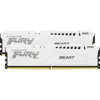 Kingston FURY 32 GB DDR5-5600 Kit werkgeheugen Wit, KF556C36BWEK2-32, Beast, EXPO, XMP 3.0