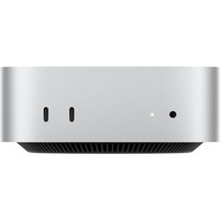 Apple Mac Mini mini-pc Zilver | M4 10 Core | M4 10-Core GPU  | 24 GB | 512 GB SSD