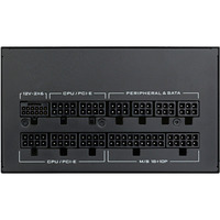 Lian Li SX Platinum modulaire 1000 watt voeding  Zwart, 1x 12V-2x6, 4x PCIe, 5x PCIe, Kabelmanagement