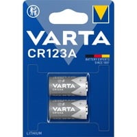 VARTA Lithium Cylindrical CR123A batterij 2 stuks