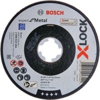 Bosch X-LOCK Expert for Metal doorslijpschijf, Ø 125mm Asgatdiameter 22,23 mm