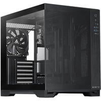 Chieftec Visio AIR midi tower behuizing Zwart | 2x USB-A | 1x USB-C | Tempered Glass