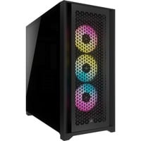 Corsair iCUE 5000D RGB AIRFLOW midi tower behuizing Zwart | 2x USB-A | 1x USB-C | RGB | Tempered Glass