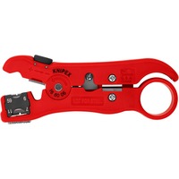 KNIPEX Afstriptang voor coax- en datakabels 166006SB kabelstrip- /ontmantelingsgereedschap
