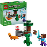 LEGO Minecraft - Steve's Taiga-avontuur Constructiespeelgoed 21583
