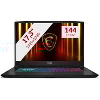 MSI Katana 17 HX B14WEK-027NL 17.3" gaming laptop Zwart | i7-14650HX | RTX 5050 | 16 GB | 1 TB