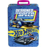 Theo Klein Hot Wheels verzamelkoffer - Groot Blauw/pink
