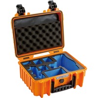 B&W outdoor.case type 3000 DJI Mavic 2 koffer Oranje