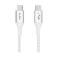 Belkin BOOSTCHARGE USB-C to USB-C Cable 240W kabel Wit, 1 meter