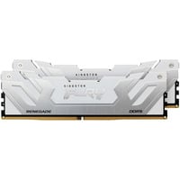 Kingston FURY 48 GB DDR5-8800 (2x 24 GB) Kit werkgeheugen Zilver/wit, KF588CU42RWK2-48, Renegade, XMP 3.0