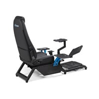 Next Level Racing Flight Simulator MSFS Cockpit Frame simulatorset Zwart/blauw