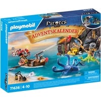 PLAYMOBIL Adventskalender - Piraten Constructiespeelgoed 71636