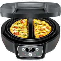 Rommelsbacher Omelette Chef OM 950 Oskar snackmaker Antraciet
