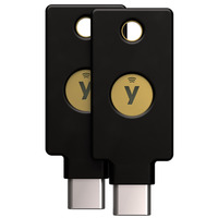 Yubico YubiKey 5C NFC security key Zwart, USB-C, NFC, FIDO-gecertificeerd