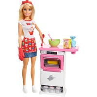 Barbie Bakker pop en speelset