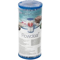 Bestway Filterpatroon (maat I), Ø 8cm x 9cm Wit/blauw, 2 stuks