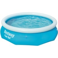 Bestway Zwembad fast set rond 305 Blauw/lichtblauw