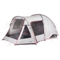 High Peak Amora 5.0 tent Lichtgrijs/rood