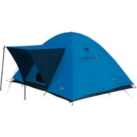 High Peak Tunneltent Texel 4 Blauw/grijs