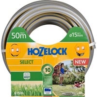 Hozelock 6150 Select Slang Grijs/geel, 50 meter, Ø 15 mm