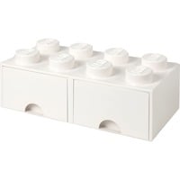 Room Copenhagen LEGO Brick Drawer 8 Wit opbergdoos Wit