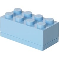 Room Copenhagen LEGO Mini Box Lunchbox Blauw, 8 noppen