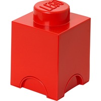 Room Copenhagen LEGO Storage Brick 1 Rood opbergdoos Rood