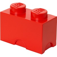 Room Copenhagen LEGO Storage Brick 2 Rood opbergdoos Rood