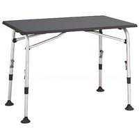 Westfield Aircolite 120 tafel Donkergrijs/aluminium