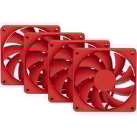 HYTE FA12 case fans Rood, 4 stuks, 120 x 120 x 25 mm, PWM, 4 stuks