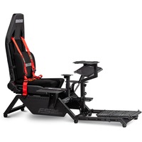 Next Level Racing Flight Simulator racing simulator Zwart/rood