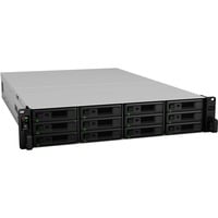 Synology RackStation RS3621RPxs nas Zwart/grijs, 4x LAN, USB 3.0