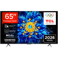 TCL 65QLED810L Mini LED 4K Ultra HD Smart TV 65" Zwart, 4x HDMI, USB-A, LAN, WiFi 5, BlueTooth