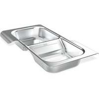 Weber Wet Smoke Kit Searwood en Searwood XL druipschaal Roestvrij staal