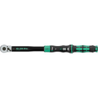 Wera Click-Torque Lock C 3 draaimomentsleutel Zwart/groen