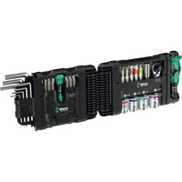 Wera Tool-Check Modular Set Imperial 1, 50‑delig bitset Zwart/groen