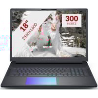 Alienware 18 Area-51 AA18250 18" gaming laptop Zwart | Core Ultra 9 275HX | RTX 5080 | 32 GB | 2 TB SSD
