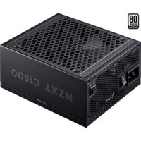 NZXT C1500 Platinum, 1500 Watt voeding Zwart, 6x PCIe, 2x 12VHPWR, Kabelmanagement