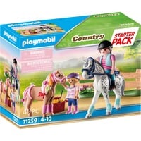 PLAYMOBIL Country - Starterpack paardenverzorging Constructiespeelgoed 71259