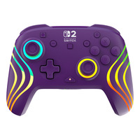 Turtle Beach Afterglow Wave Wireless Controller - Nintendo Switch 2 Paars, Nintendo Switch 2, Nintendo Switch, Nintendo Switch Lite Nintendo Switch OLED