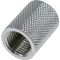Alphacool HF Bushing G1/4 female to G1/4 female verbinding Chroom