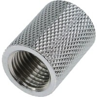Alphacool HF sleeve G1/4 IG to G1/4 IG verbinding Chroom