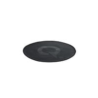 HerQs Grounder Mighty Heat Mat Zwart, Ø 28 cm
