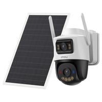 Imou AOV Dual lens 5MP+5MP buitencamera Wit, 3K, 4G LTE, WiFi 6, Solar panel