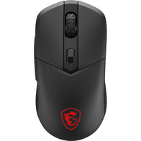 MSI VERSA 300 WIRELESS 8K gaming muis Zwart, 400 - 26.000 DPI, 8K, 2,4 GHz / Bluetooth / USB