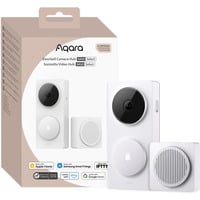 Aqara Slimme Video Deurbel G410 Select Wit, Wifi, Bluetooth, Zigbee, Matter