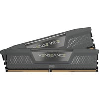 Corsair 64 GB DDR5-5600 (2x 32 GB) Dual-Kit werkgeheugen Grijs, CMK64GX5M2D5600Z40, Vengeance, XMP, EXPO
