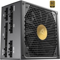 Sharkoon Rebel P30 Gold modulaire 1000 watt voeding  Zwart, 1x 12VHPWR, 4x PCIe