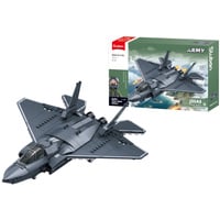 Sluban Army - J-35AS Fighter Jet Constructiespeelgoed Schaal 1:55